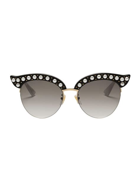 gucci faux pearl sunglasses|genuine Gucci sunglasses.